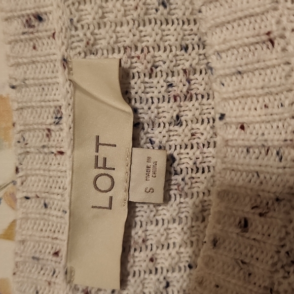 White Loft Sweater (speckled) - Picture 2 of 6